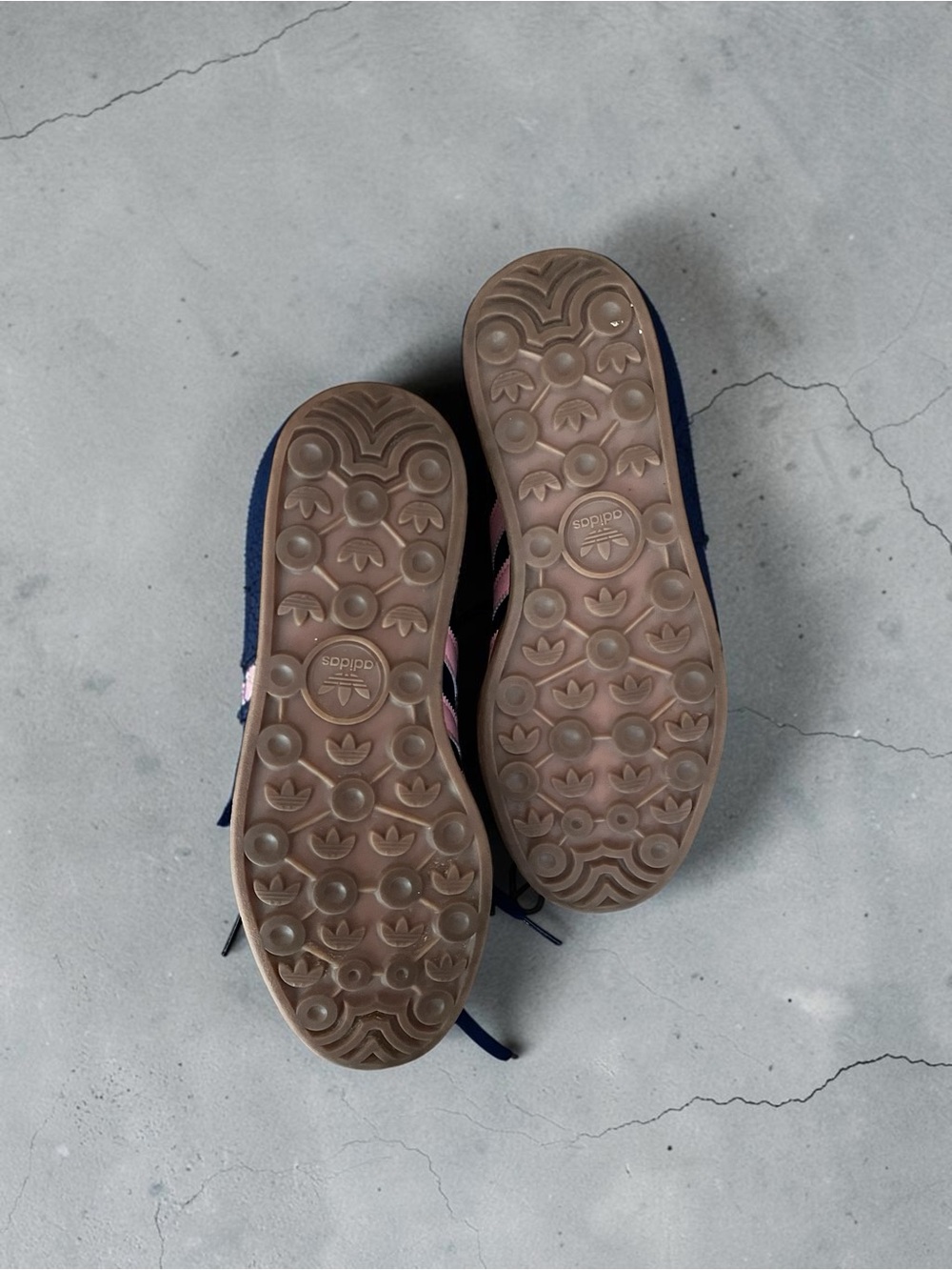 Adidas Gazelle Bold Platform Sneakers Navy Pink Gum Women’s Size 8 - Picture 8 of 9